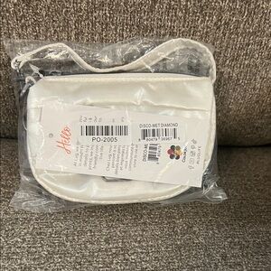 Lug Metallic Diamond Disco pouch